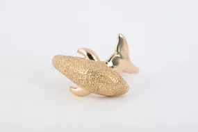 14k Yellow Gold Dolphin Ring Size 7 (4.21g.)