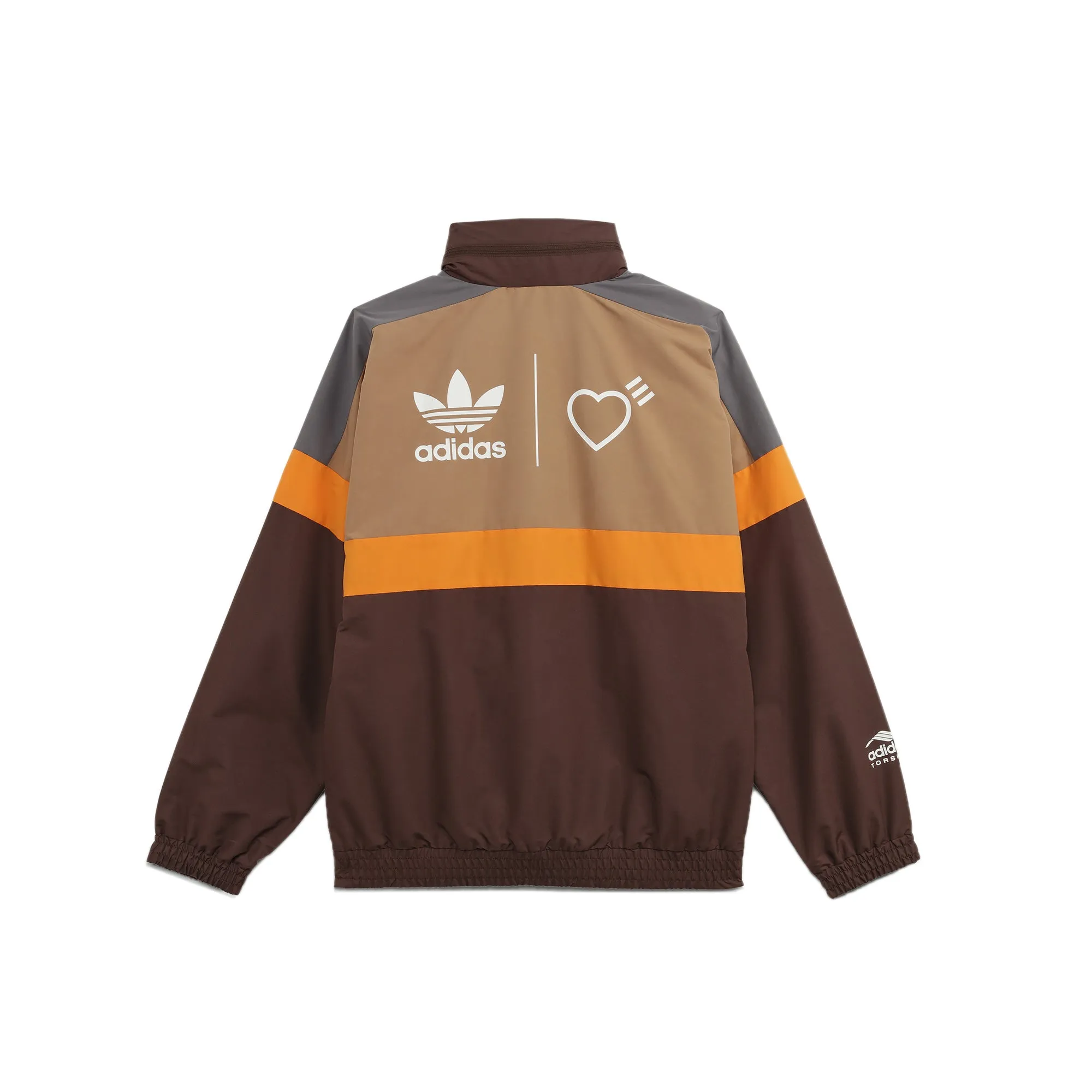 Adidas by Human Made Mens Windbreaker Jacket Cardb/Tang