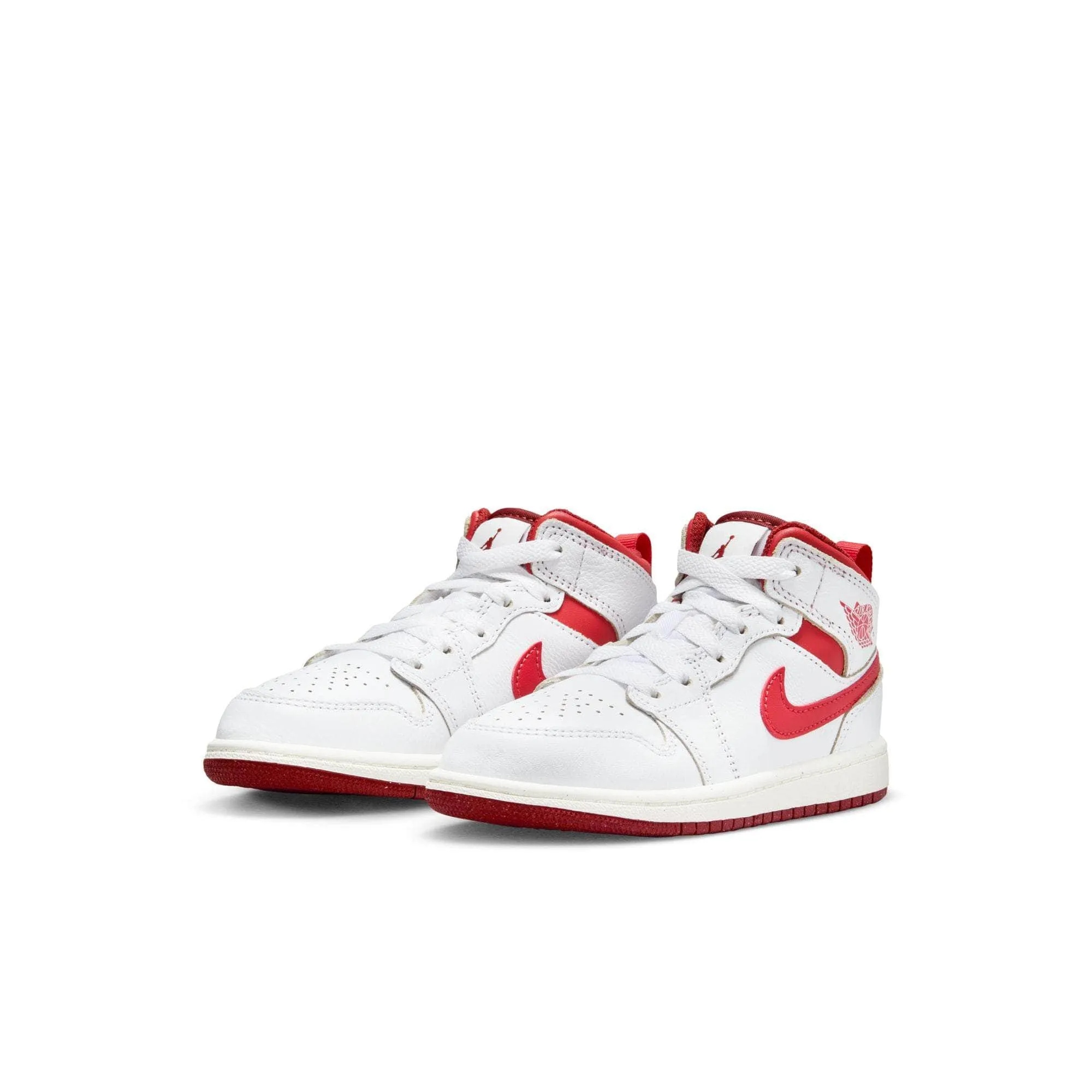 Air Jordan "1 Mid SE "Lobster Dune Red" - Kid's PS