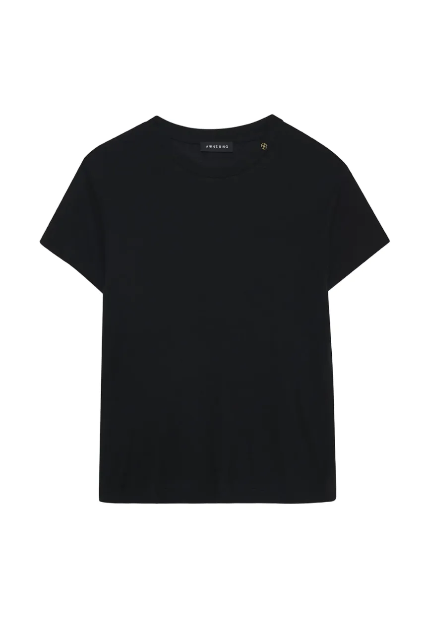 Amani Tee - Black Cashmere