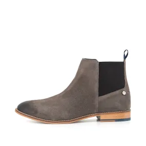 ARLO GREY SUEDE CHELSEA BOOT