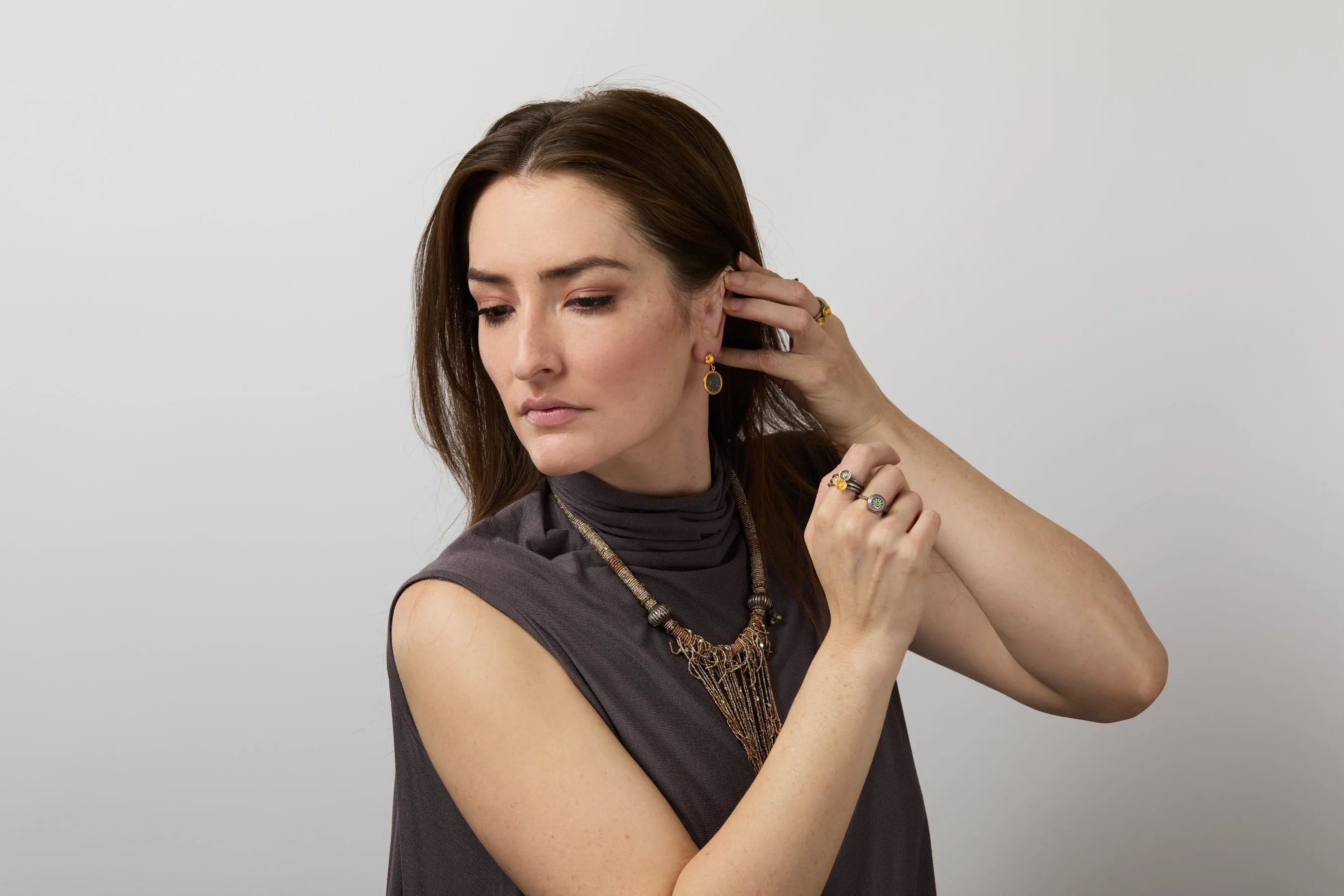 Calligraphy Earrings