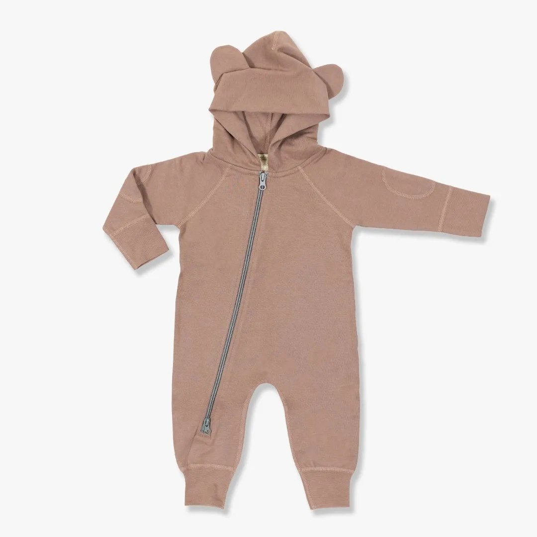 Ginger Bear Winter Zipsuit