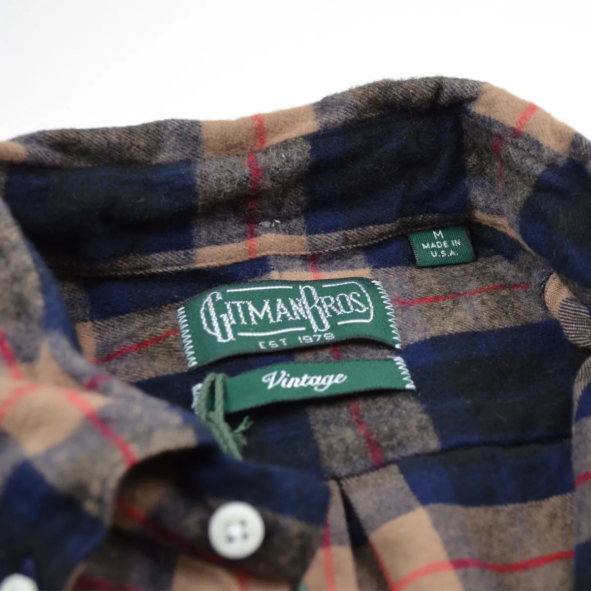 Gitman Vintage - Check Shirt - Shaggy Check