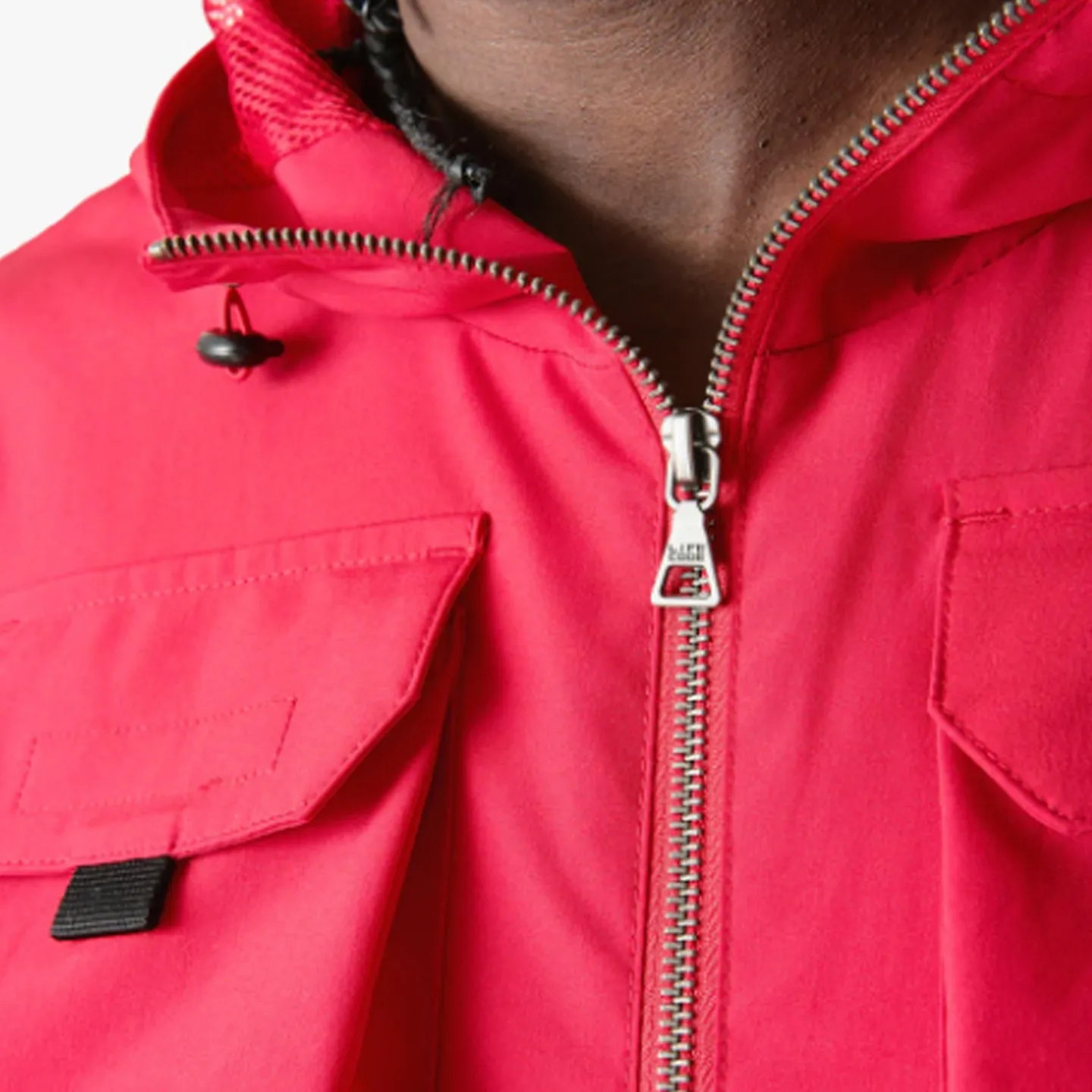 Life Code Windbreaker Jacket (Red)