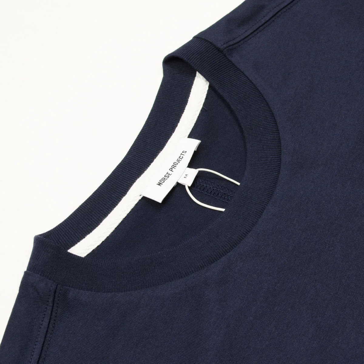 Norse Projects - Johannes Organic N Logo T-shirt - Dark Navy