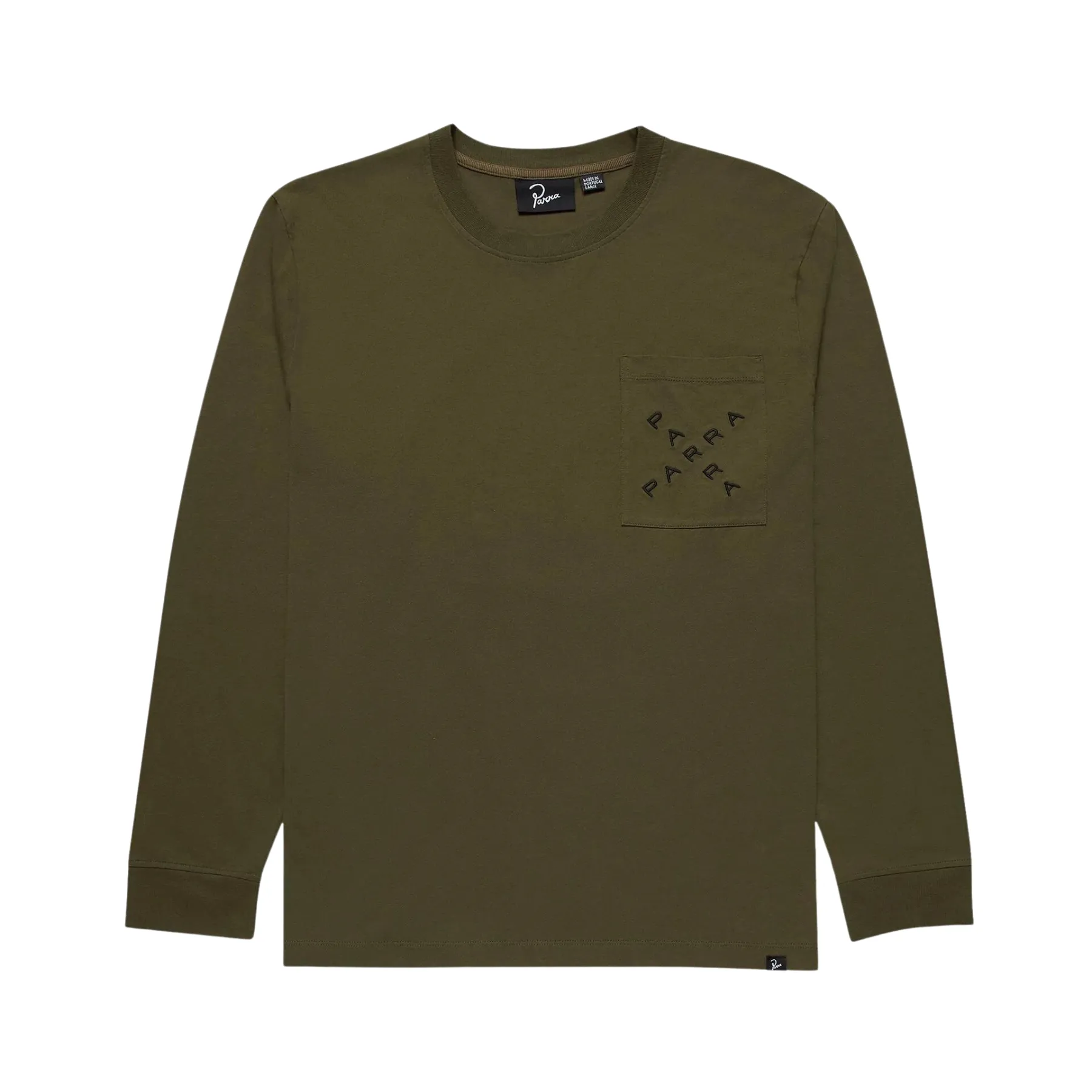 Parra Angelica Long Sleeve T-Shirt - Leaf