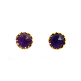 Rococo Earring - Amethyst Quartz