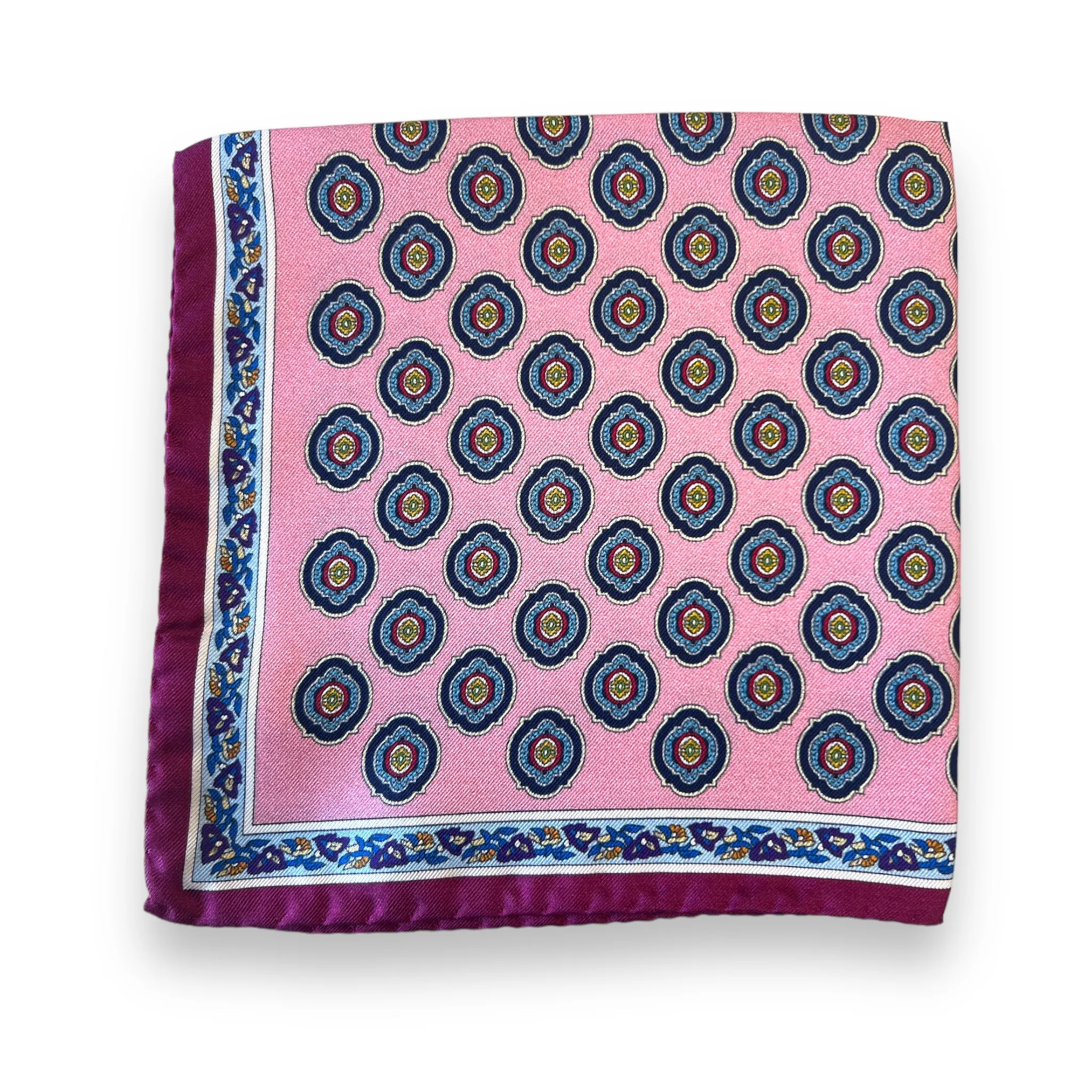 Ron Cornell Italian Silk Pocket Square_ 10005