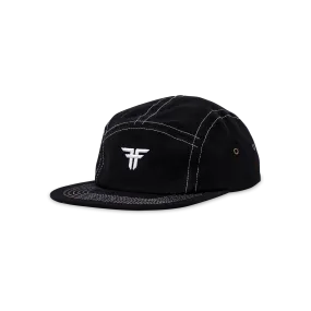 TRADEMARK 5 PANELS HAT BLACK/WHITE