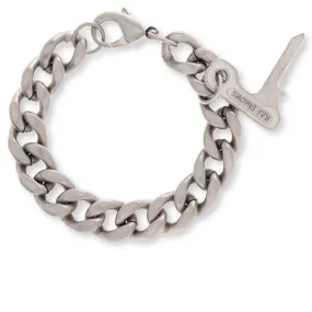 Vintage Chain Bracelet - Antique Silver